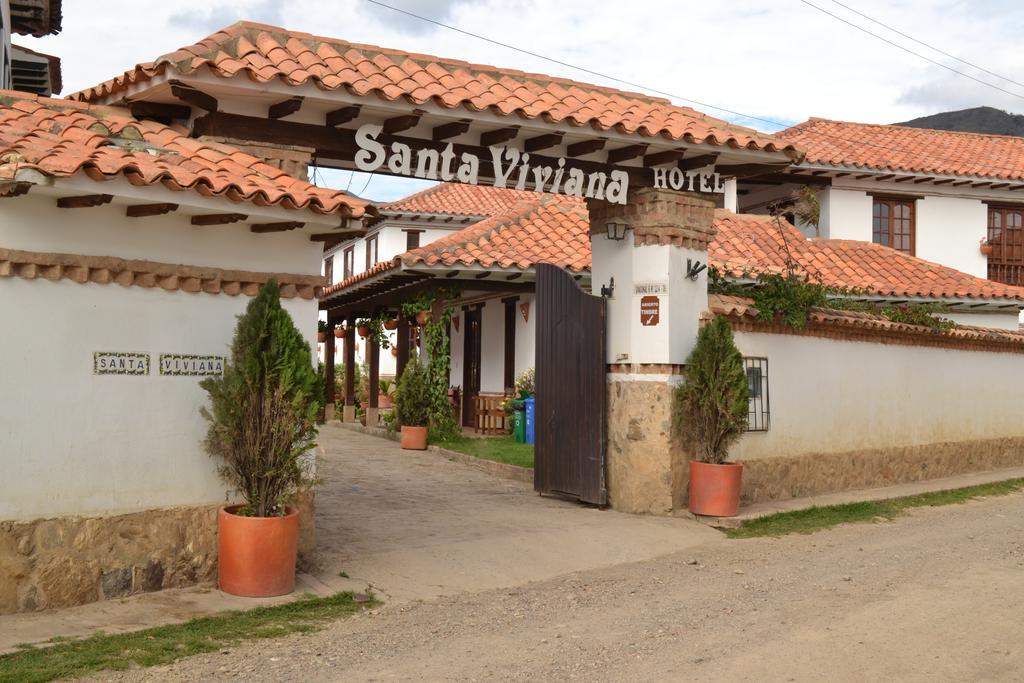 Hotel Santa Viviana Villa De Leyva Kültér fotó